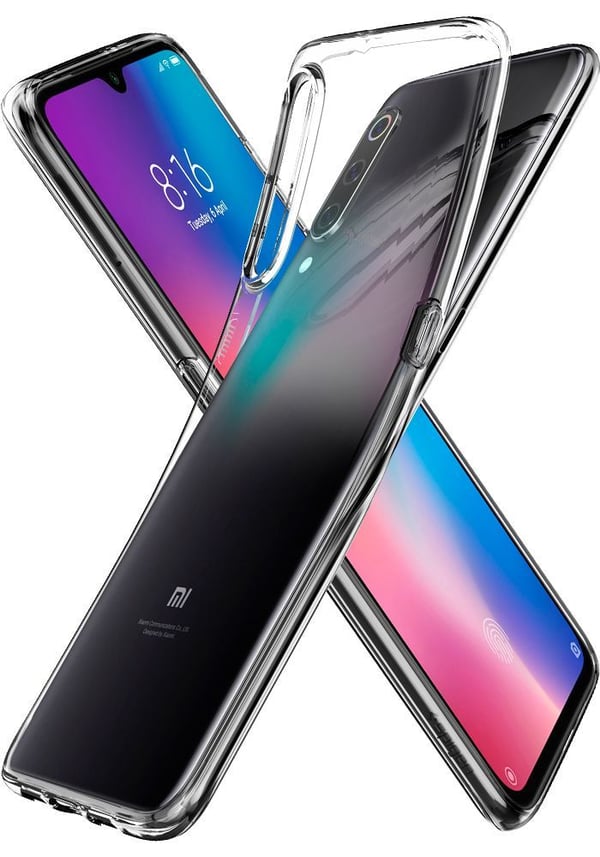 Spigen S35CS26087, Kotelokuori, Xiaomi, Mi 9, Läpinäkyvä