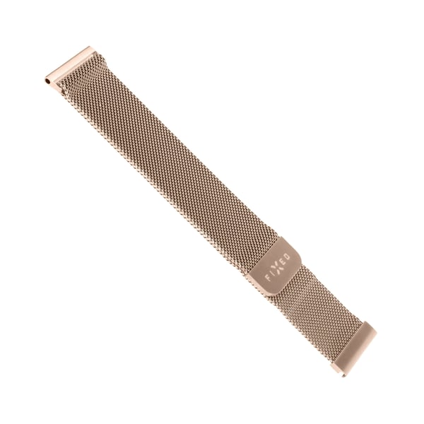 FIXED - Sløyfe for smart armbåndsur - 20 mm, quick release - rosagull