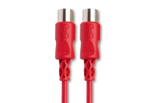 Hosa Technology MID-305RD, DIN (5-pin), Hankjønn, DIN (5-pin), Hankjønn, 1,52 m, Rød