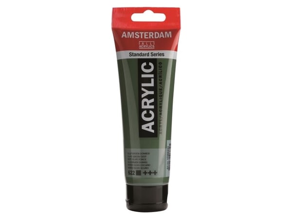 Amsterdam Standard Series akryl-rør olivengrønn dyp 622