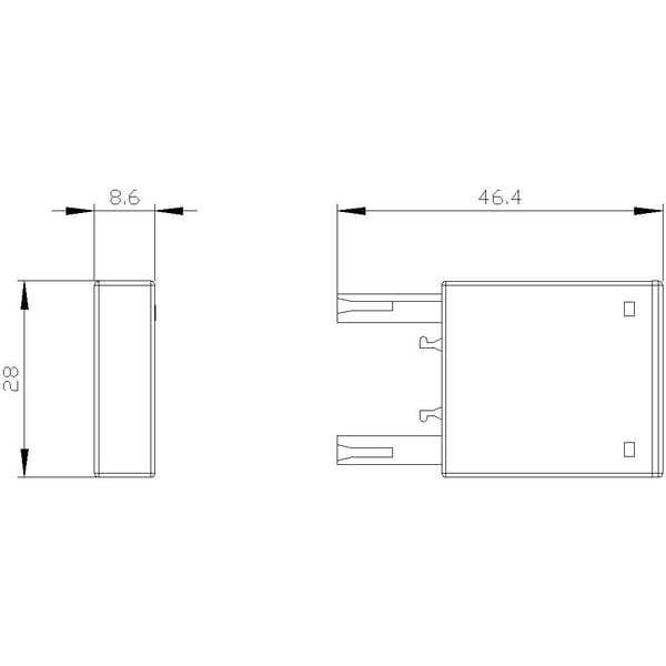 Siemens 3RT2916-1BF00 Ylijännitesuojaus Varistorin kanssa 1 kpl