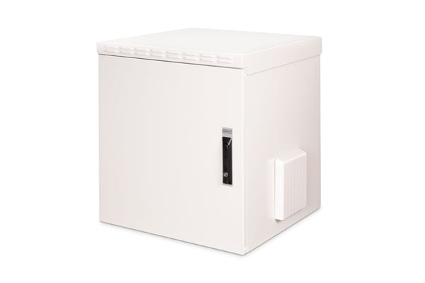 Digitus DN-19 12U-6/6-I-OD - Skap - veggmonterbar - grå, RAL 7035, pulverbelegg - 12U - 19"