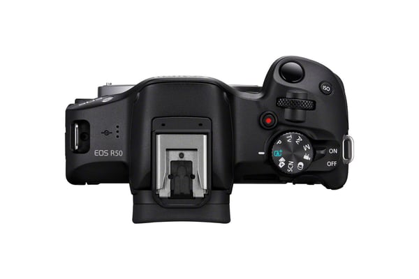 Canon EOS R50 5811C003 speilløst kamera APS-C 24,2 MP kamerahus, svart