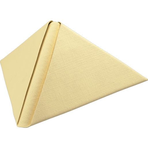 Lautasliina Dunilin® 40x40 cm Kermanvärinen - (12 pakkausta x 45 kpl/laatikko)