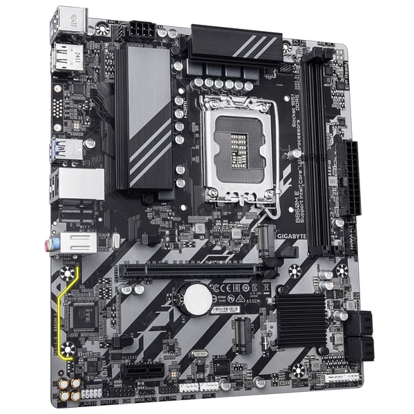 Gigabyte B860M E -emolevy, LGA1851, micro ATX, DDR5