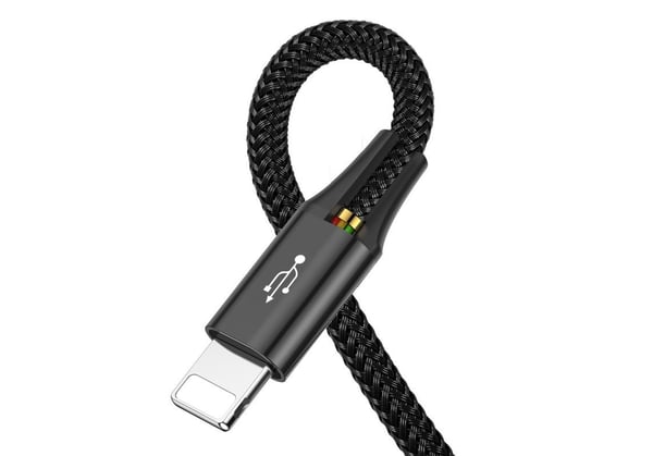 Baseus CA1T4-B01, Lajittelu, USB A, Lightning + micro-USB B + USB C, 1,2 m, Hanstik, Hanstik