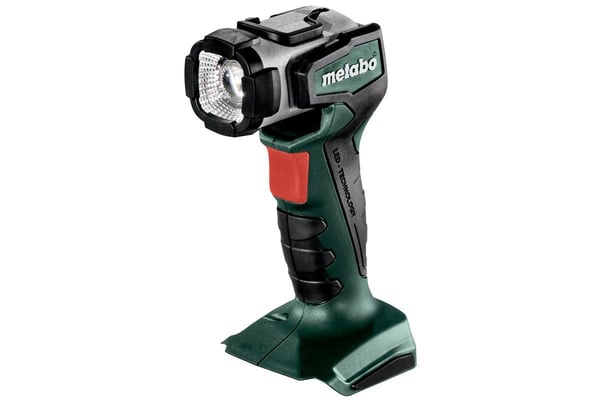 Metabo ULA 14.4-18 LED, LED, 280 lm, Musta, Vihreä, Punainen, Hopea, Alumiini, Akku, 390 g