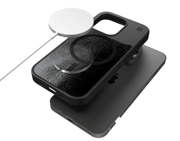 STM -322-411FJ-02, Suojus, Apple, Iphone 15, 15,5 cm (6.1"), Sort, Grå