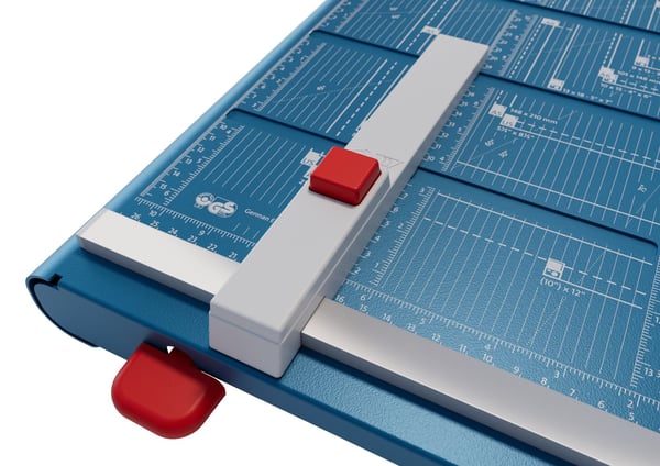 Dahle 562, 3,5 mm, 35 ark, 36 cm, Automatisk klemme, Stål, A4