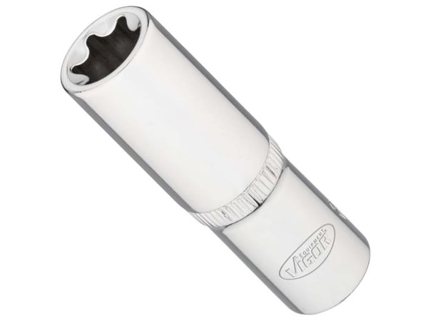 Vigor V7014-22, Iskuhylsy, Ruostumaton teräs, 1 pää(t), 3/8", Metrinen, 22 mm