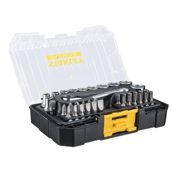Stanley FMMT19101-0, 36 styck, Insex (metriska enheter), Phillips, Pozidriv, Öppning, Torx, PH 1, PH 2, PH 3, PZ 1, PZ 2, PZ 3, 3,4,5,6,7,8 mm, T10...
