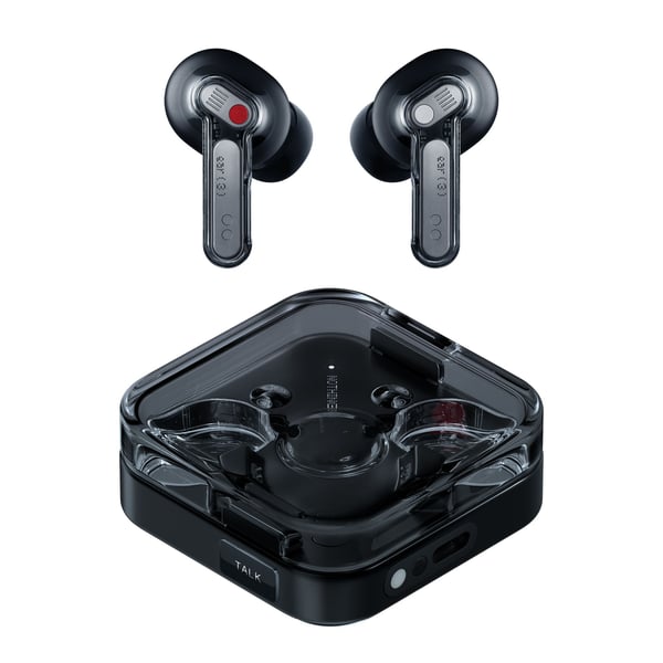 Nothing Ear (3) - True wireless-hörlurar med mikrofon - inuti örat - Bluetooth - aktiv brusradering - svart