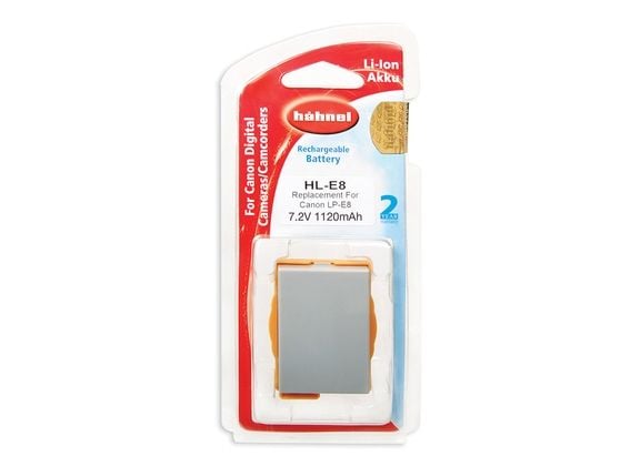 Hahnel HL-E8, Canon, 1120 mAh, 7,2 V, Lithium-Ion (Li-Ion)