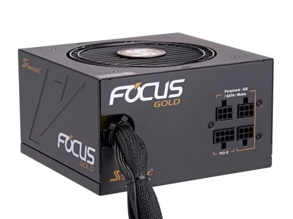 Seasonic G12 GM Series - Strømforsyning (intern) - ATX12V - 80 PLUS Gold - AC 100-240 V - 650 watt