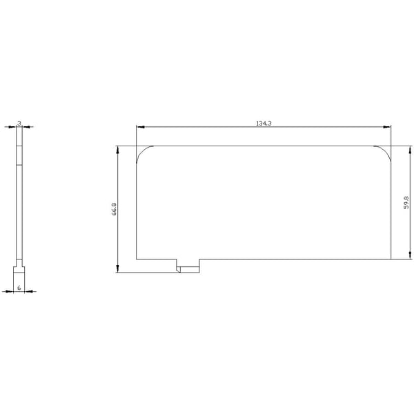 Siemens 3RT1983-4AA1, 160 g, 145 mm, 4 mm, 20 mm