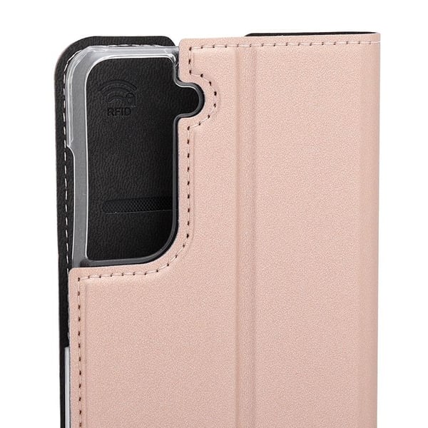 Wave -BC-SS-S21-RG, Folio, Samsung, Galaxy S21, 15,8 cm (6.2"), Rose Gold