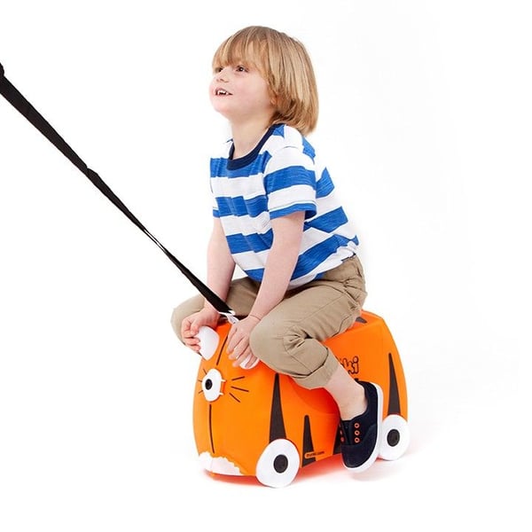 Trunki reisekoffert med hjul for barn | Tiger Tipu
