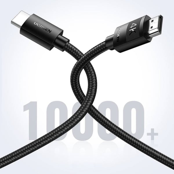 Ugreen HD119, 1 m, HDMI Type A (Standard), HDMI Type A (Standard), Svart