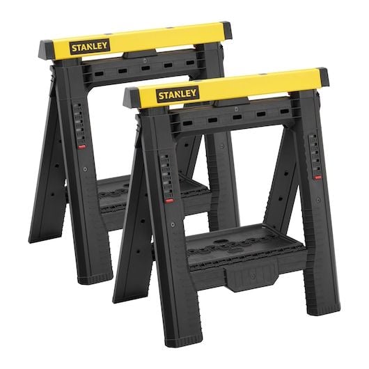 Stanley STST1-70559 taitettava sahauspukki 450 kg, korkeussäädettävä, 1 pari