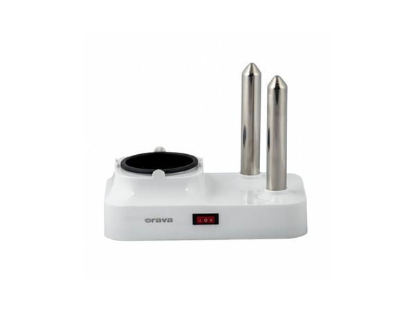 Jajowar Orava Orava HM-03 pølsemaskin med eggtilbehør, 340 W, for 6 pølser, hvit