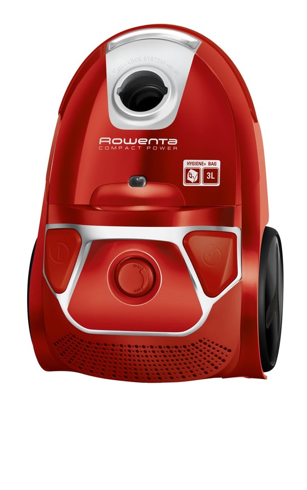Rowenta Compact Power RO3953, 900 W, Sylinteripölynimuri, Kuiva, Pölypussi, 3 L, Hygieniasuodatin