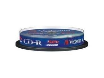 Verbatim CD-R Extra Protection, 52x, CD-R, 700 MB, Akseli, 10 kpl