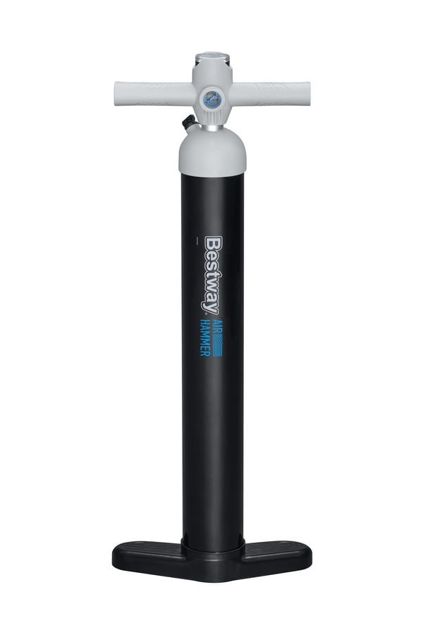 Bestway 62227, Luftpumpe (hånddrevet), Gummibåt, Svart, Hvit, T-type grep, Akrylonitril-butadien-styren (ABS), Metall, Polypropylen (PP), 3,45 l/sy...