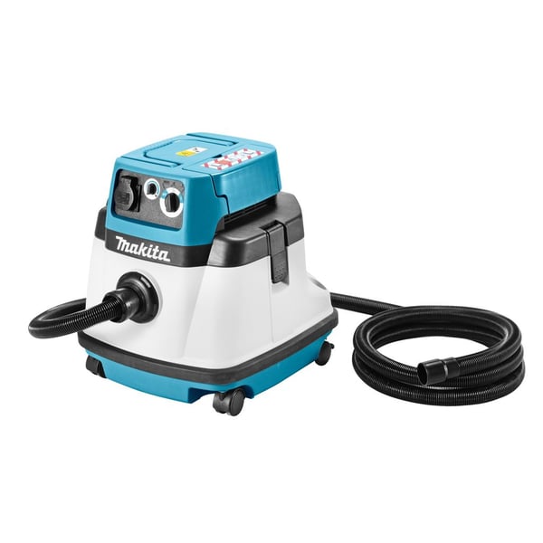 Makita VC2510LX1, Torr&våt, Svart, Blå, Vit, 58,3 l/s, 22 kPa, 5 m, 73 dB