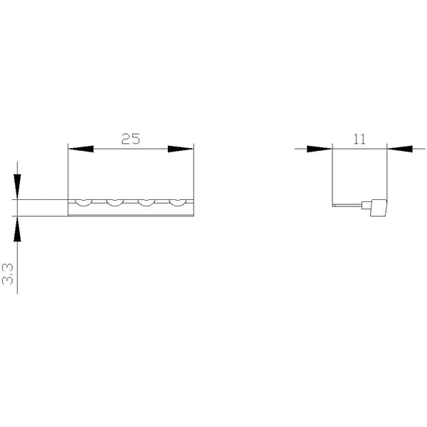Siemens 3RQ39010B 3RQ3901-0B förbindningskabel 10 st