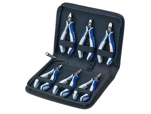 Knipex 00 20 16 P, Tang sett, Blå, Grå, 215 mm, 160 mm, 50 mm, 570 g
