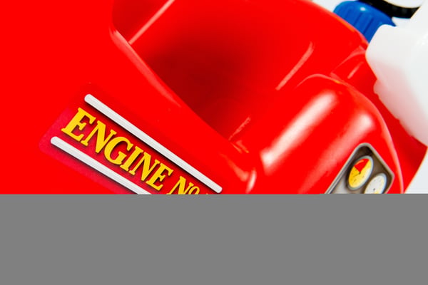 Little Tikes Spray & Rescue Fire Truck, 1,5 år, 4 hjul, Plast, Sort, Rød, Hvit