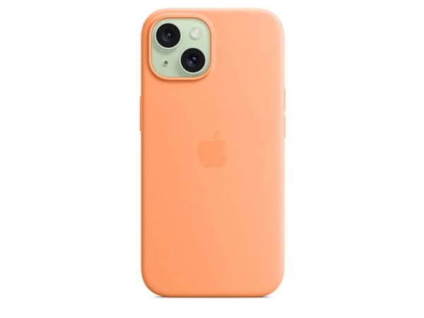 Apple MT0W3ZM/A, Suojus, Apple, iPhone 15, 15,5 cm (6.1"), Oranssi