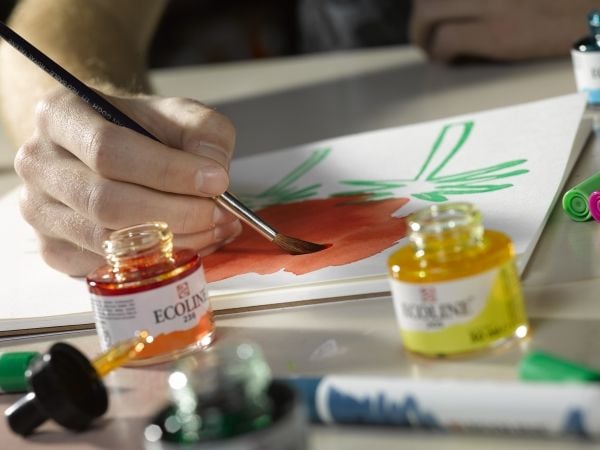 Ecoline akvarellpapirblokk | 24 x 32 cm, 290 g/m², 12 ark