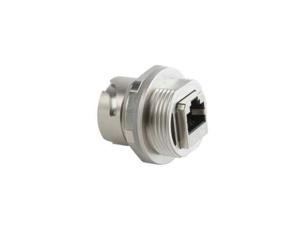 Conec 17-10000, RJ-45, 5e, Sølv, IP67, 1,2 A