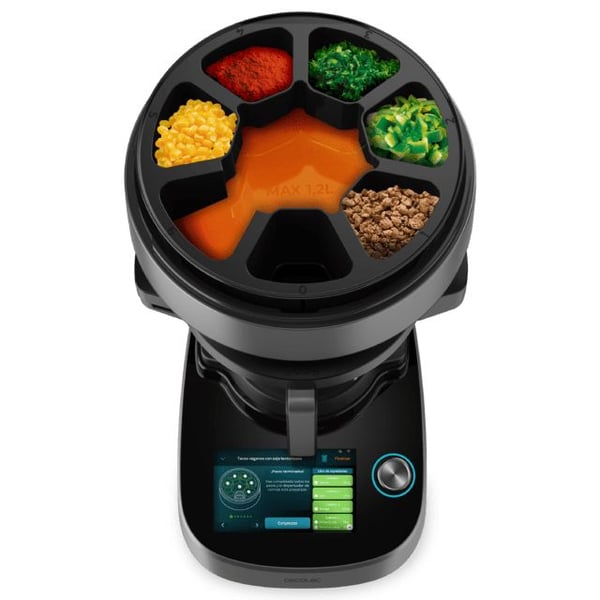 Cecotec Mambo CooKing Victory foodprosessor 1700 W 4,5 L, svart