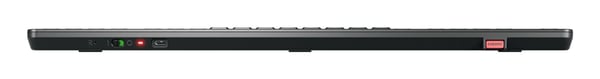 CHERRY STREAM KEYBOARD ULTIMATE - Tangentbord - 100% - full size - bakgrundsbelyst - trådlös - 2.4 GHz, Bluetooth 5.2, USB-C - QWERTY - amerikansk ...