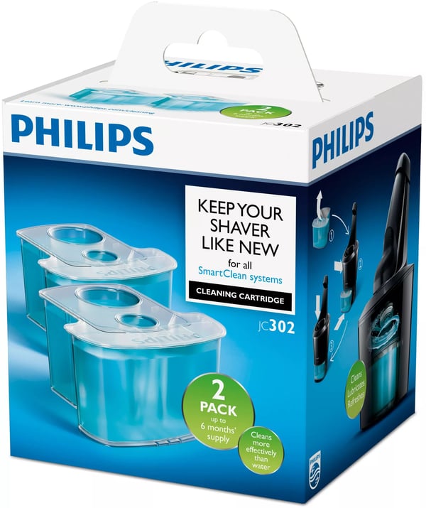 Philips Puhdistuspatruuna JC302/50, Puhdistuspatruuna, Sininen, 170 ml, 99 mm, 94 mm, 114 mm