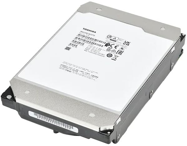 Toshiba MG Series - Hårddisk - 22 TB - inbyggd - 3.5" - 7200 rpm - buffert: 512 MB