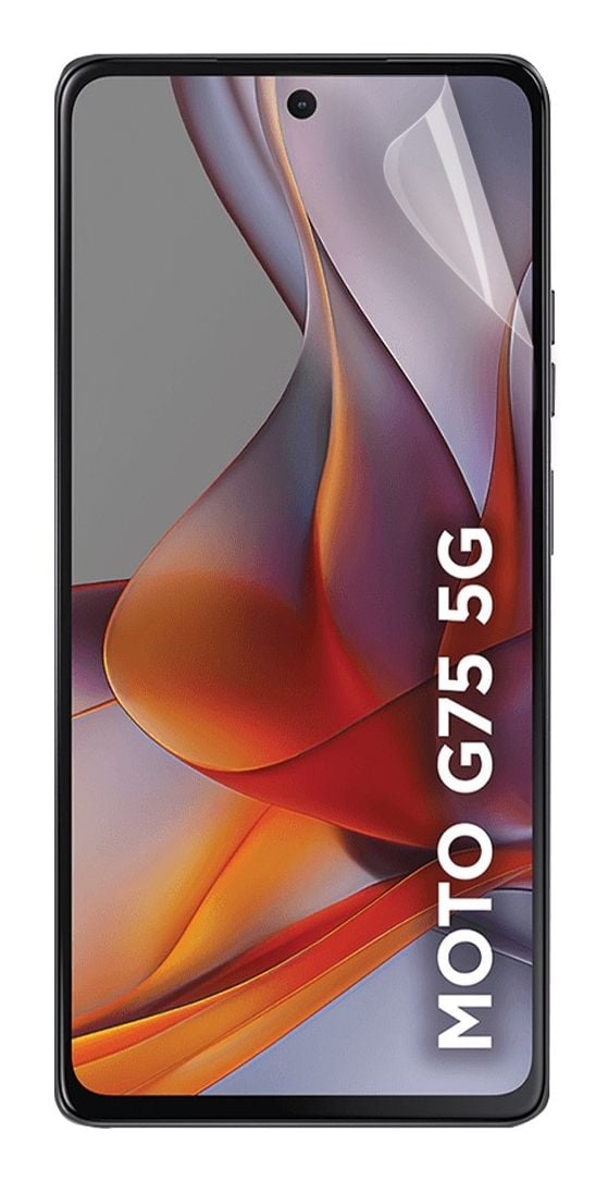Mobilis - Skärmskydd för mobiltelefon - okrossbar och stötskyddad, IK06 - film - klar - för Motorola Moto G75