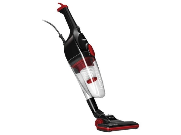 MPM MOD-39, 2-in-1-varsi-imuri, Pussiton, Musta, Punainen, 0,6 L, Kuiva, HEPA