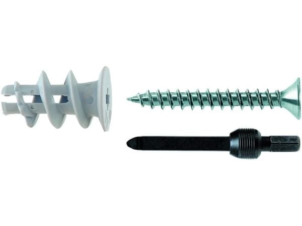 Fischer 52390, Veggplugg, Gipsplater, Pozidriv, PZ2, 22 mm, 4,5 mm