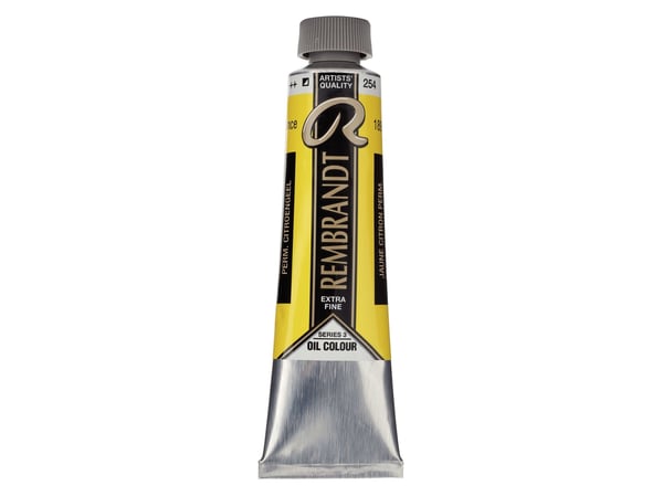 Rembrandt oljefärg tub Permanent Lemon Yellow 254