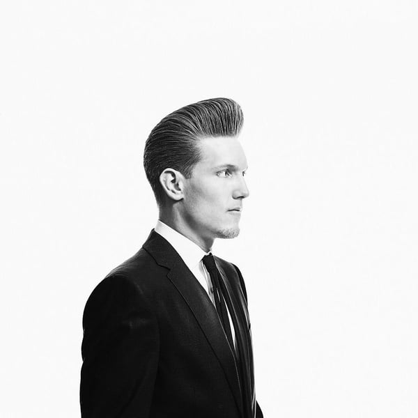 REUZEL Hollands Finest Pomade firmly fixing vannbasert blå 35 g