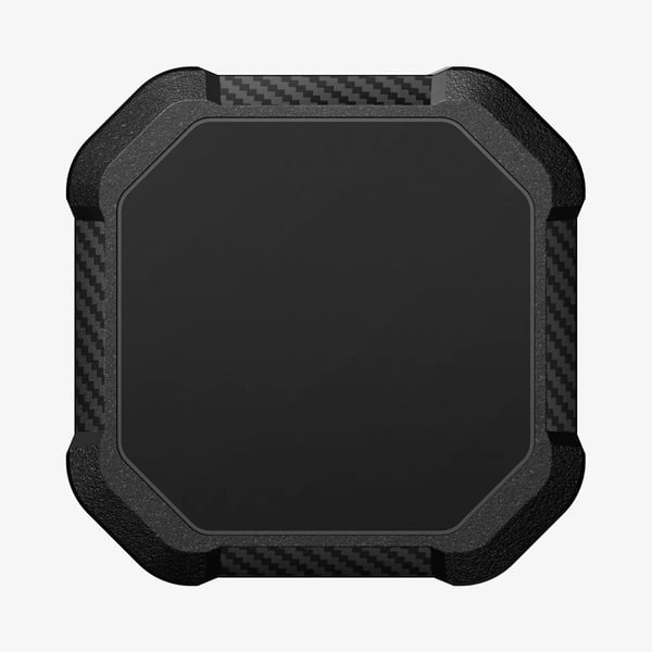 Spigen Tough Armor IP, Kotelo, musta, Apple, Polykarbonaatti (PC), Silikoni, Apple AirTag