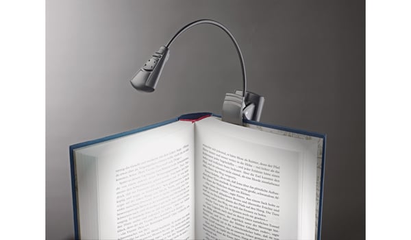 König & Meyer 12241, Musta, Muovi, LED, 800 lx, 2,5 cm, Akku