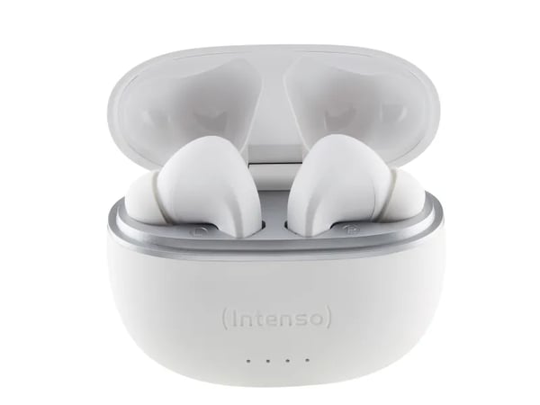 Intenso Buds T302A täysin langattomat ANC-nappikuulokkeet, valkoinen