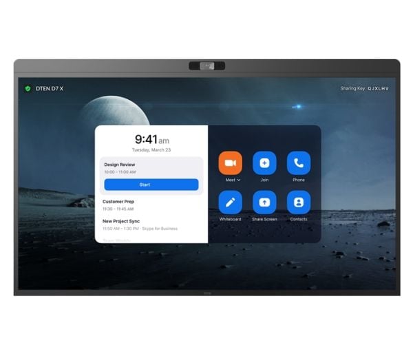 DTEN D7X 55" - Videokonferanseinnretning - Certified for Zoom Rooms