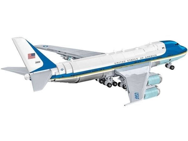 COBI Boeing 747 Air Force One, Byggesett, 9 år, 1087 stykker
