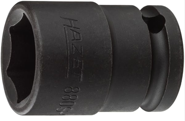 HAZET 880S-16, Iskuhylsy, musta, 1 pää(t), 3/8", Brittiläinen, 16 mm