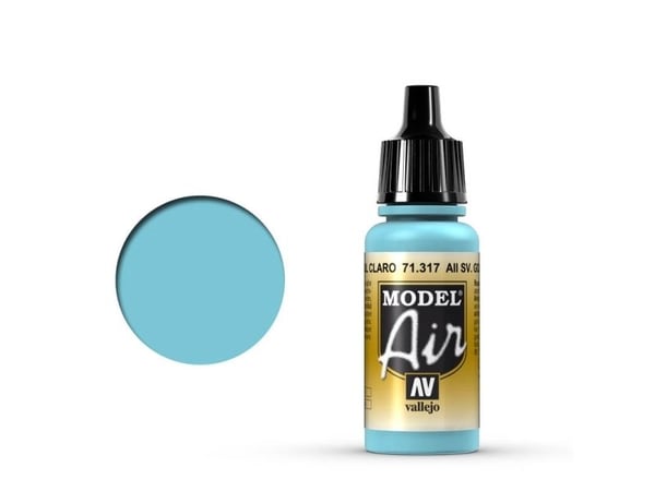 Vallejo 71.317, Sininen, Akryylimaali, Nestemäinen, 17 ml, 1 kpl |
